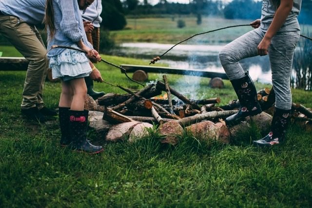 Camping with kids hacks